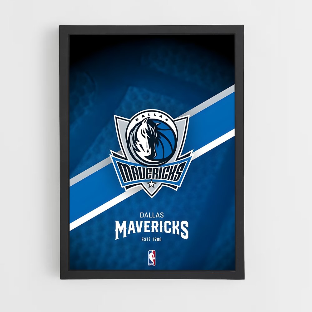 Poster Mavericks Pride – affiche Basketball (vue 2)